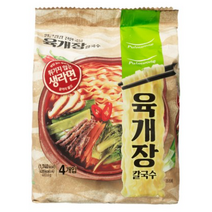 풀무원 생면식감 육개장칼국수 120.9g, 52개