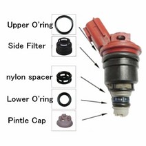 연료주입기 6 개대 자동차 부품 연료 인젝터 수리 키트 16600-96e01 a46-00 fj285 for nissan (ay-rk049), 없음