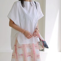 하이데일리 가오리 코튼 블라우스