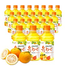 비타민C 하루권장량 내사랑유자C 비타민음료 280ml 24페트