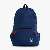 SPYDER 21ALL 프론트 로고 시그니처 백팩 SPGFBNBP302URBL, 000, 블루