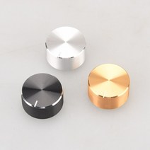가전제품 전자기기 HIFIDIY-라이브 알루미늄 볼륨 조절 로터리 노브 4 개 직경 6mm 널링 샤프트 포텐셔미터 캡 10 40mm 검정색, [03] Black D15 H10