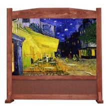 생활의지혜 파티션 105종 인테리어 이동식 철재 가림막 공간분리 칸막이 카페 주방 업소용 베란다 출입문 입구 세탁실 독서실 원룸 식당 가벽 사무실 주문제작가능 비규격생산가능, 07. 703-353 폭120 x 높이123cm