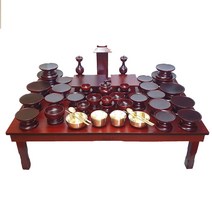 남원목기 제기세트, 1개, 12번.오리특품47p-황금수라