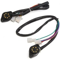 일본직발송 10. UXCELL 기어 포지션 센서 플라스틱 금속 블랙 표시기 센서 기어 위치 센서 2 개들이 B0852, ONE SIZE, One Color