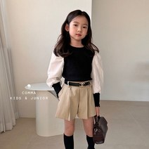 콤마 소매셔츠티