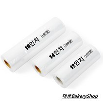 대풍BakeryShop 롤 비닐짜주머니(12.14.18인치), 1개, 12인치