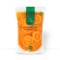 카페수제청 제주감귤청 감귤청 귤청 과일청 수제청 대용량 홈카페 [고마운선물가게], 1kg