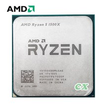 AMD-Ryzen 5 1500X R5 3.5 GHz 쿼드코어 8 코어 CPU 프로세서 L3 = 16M 65W YD150XBBM4GAE 소켓 AM4, 한개옵션0