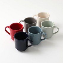 라움에디션 머그 1P 감성 홈카페 400ML, 그레이