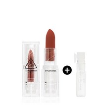 [쓰리씨이] [3CE]소프트 매트 립스틱 (증)오드 퍼퓸 0.8ml (렌덤), 색상:MURMURING 머머링