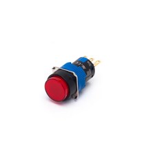 [카콘] K16 Series 원형 조광 누름버튼 스위치 K16-271 DC24V, 청색