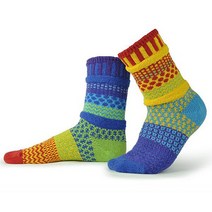솔메이트 삭스 - Rainbow Crew Socks(짝짝이양말), Rainbow M