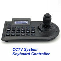 아날로그 AHD 고속 돔 카메라 용 CCTV PTZ 컨트롤러 키보드 4 축 조이스틱 RS485 통신 PELCO-D/P, [03] US Plug, 03 US Plug