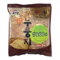 해가원 웰빙 누룽지, 3kg, 1개