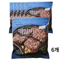 냉동 떡갈비 피코크떡갈비 450g 6개