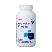 GNC 마그네슘250, 단일속성, 없음