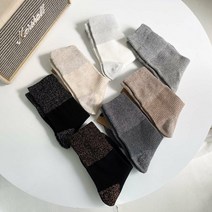 블럭 반짝이 펄 글리터 양말 10켤레