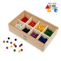 [미래온쇼핑]샘통 10가베 2.5cm형 프뢰벨가베 은물 EA1195, 쿠팡 본상품선택