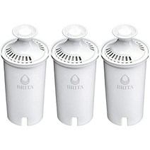 Brita 물 투수 교체 필터 흰색 3 필터