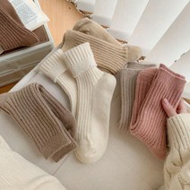 아트박스/앤코양말 프리미엄 울 캐시미어 골지양말 2매세트