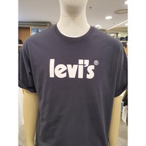 [리바이스] 남여공용 오버핏 로고 반팔티셔츠 (면100%) 161430410