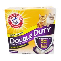 안전한 친환경물질 고양이 모래 6.35kg 애완묘먼지안나는모래 노령묘응고형모래