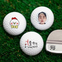 [오나공볼] 1알도 인쇄가능 선물용 커스텀 국산골프공, 2-3 호랑이, 2피스