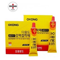 Tsm 오공본드 다용도 공업본드, 오공601T노란본드(60mlx10)
