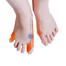 무지외반증 교정기 통증 운동 소건막류 보조기 엄지 발가락 교정기, 발애 - 스킨/XS(200~225mm)