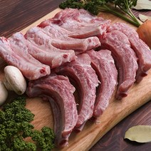 [국내산 한돈 1+등급] 생등갈비(쪽갈비) 100시간 저온숙성 500g, 일반배송