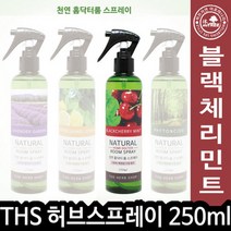 THS 더허브샵 천연홈닥터 룸스프레이 블랙체리민트 250ml 012863