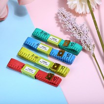 OGB778529컬러 150cm 깔끔한 치수 줄자, 상세페이지 참조, 단품