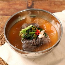[냉면家] 시원한 칡 물냉면 10인분 (사리2kg+열무육수350gx10봉), 상세 설명 참조