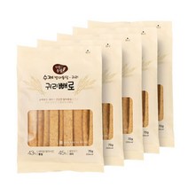 [빼로스틱] 발아통밀 귀리 과자 오리지널 5봉, 오리지널5봉, 70g, 5개