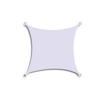 야외캐노피 야외 그늘막 항해 300D 폴리에스터 방수 자외선 차단 천막 테라스 간이 차고 뒤뜰 정원 등 햇빛 캐노피, [09] 4x4m, [08] white