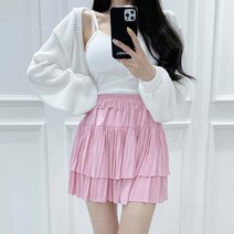 캉캉스커트 미니 플레어 치마바지 스커트