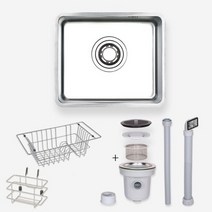 리젠스 사각싱크볼 배수구포함 LQ540, LQ540(일반배수구), 1개