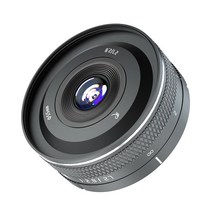 캠코더렌즈 카메라렌즈 Astrhori RockStar 27mm F2.8 대형 조리개 고정 초점 렌즈 소니 E Nikon Z Leica L, 01 Black_05 E 마운트