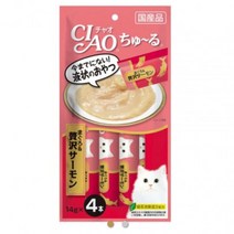 이나바 챠오츄르 고양이 간식 56g 4개입 5개, 챠오츄르 참치+연어 56g