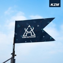 [카즈미] 타프 플래그 2Pset 낙뢰방지 트렌디한 감성캠핑 스타일리쉬 차박