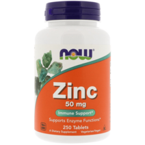 아연 2정 나우푸드 50mg, 나우푸드 아연 50mg 250정