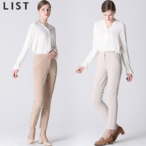 [리스트(LIST)] 데일리 슬림 슬랙스 (택가격 128000원)
