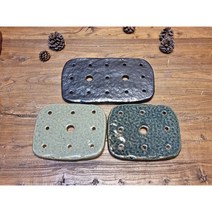 도자기 누름판 누름돌 오이지누름판김치 짱아찌 누름돌(소), 소 블랙