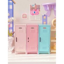 미니락커장 사물함락커 미용실락커장 캐비넷 사물함 2단락커장 사무용캐비넷 개인락커장, 3. 연한분홍색