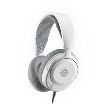 스틸시리즈 Arctis Nova 1 유선 게이밍 헤드셋 화이트 (236g 초경량 / PS5/4 Xbox 호환 / 노이즈 캔슬링 마이크 / 메모리폼), 61607