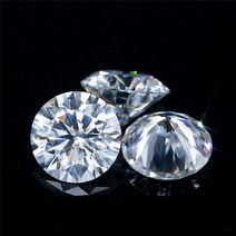저스트인 보아 코 모이사나이트 루즈 스톤 VVS1 3EX 화이트 라운드 컷 GRA Moissanites Lab-Grown Diamond Moissanita