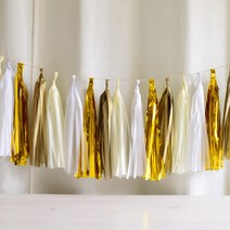 버킷 태슬가랜드 골드 세트, 1개