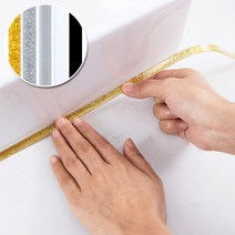 룸804 코너테이프 인테리어 라인 모서리테이프 방수 접착 테이프 욕실 줄눈이 싱크대 실리콘 결로 예방, 화이트