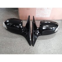 뉴오피러스 백미러 뉴오피러스 사이드미러 턴씨그날 검정색 중고품, 9핀-조수석